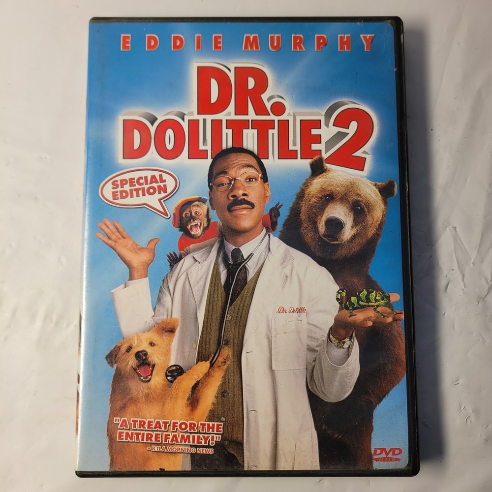 20th Century Fox Dr. Dolittle 2 Eddie Murphy Special Edition Comedy Family DVD‎
